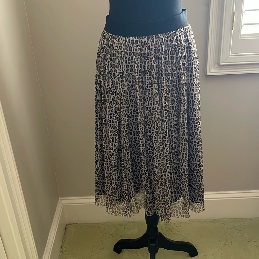 Animal print skirt by a. new day.